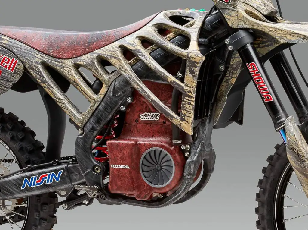 Honda-Mugen-E-Rex-electric-dirt-bike-central-chassis