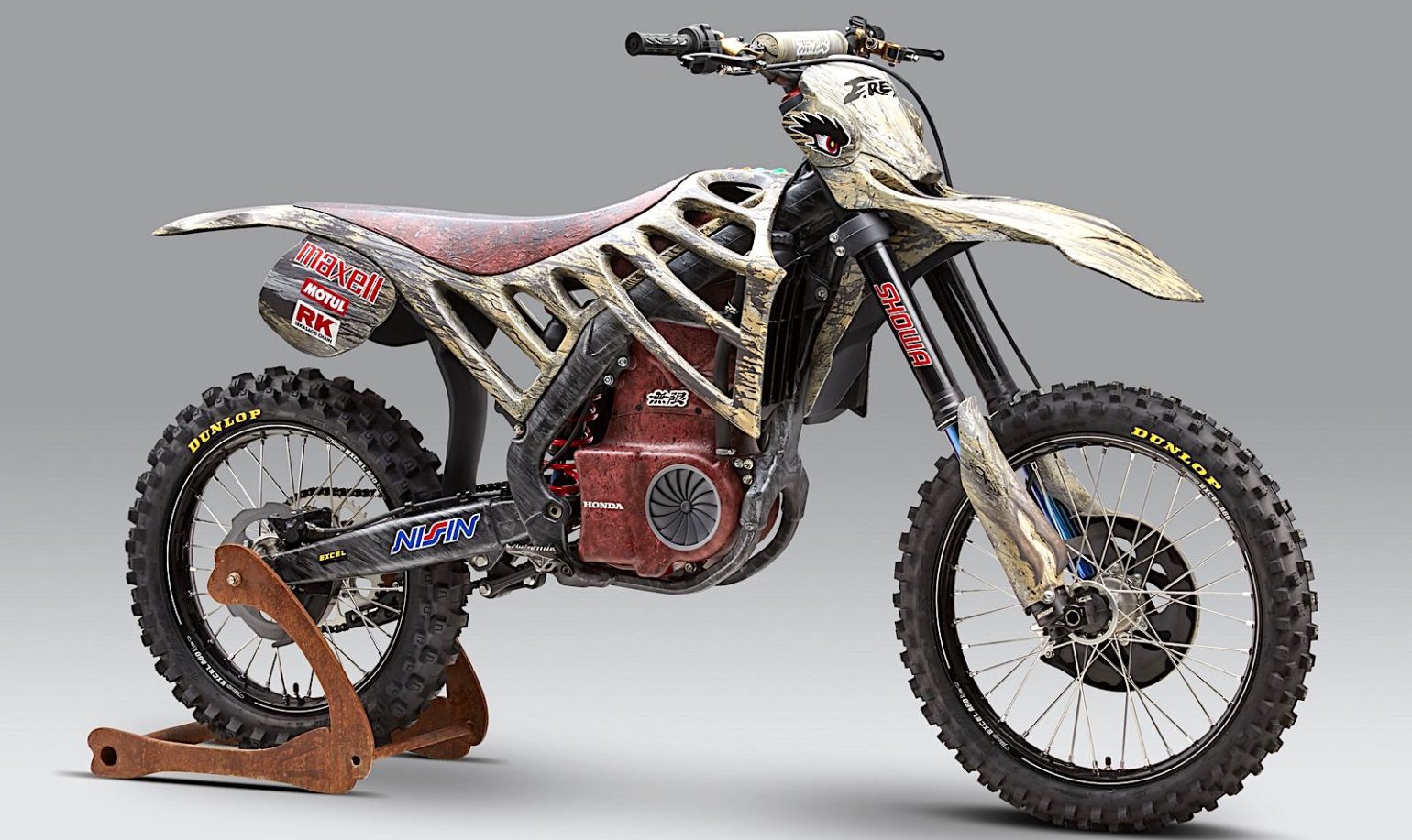 Honda Mugen E-Rex Electric Dirt Bike Preview