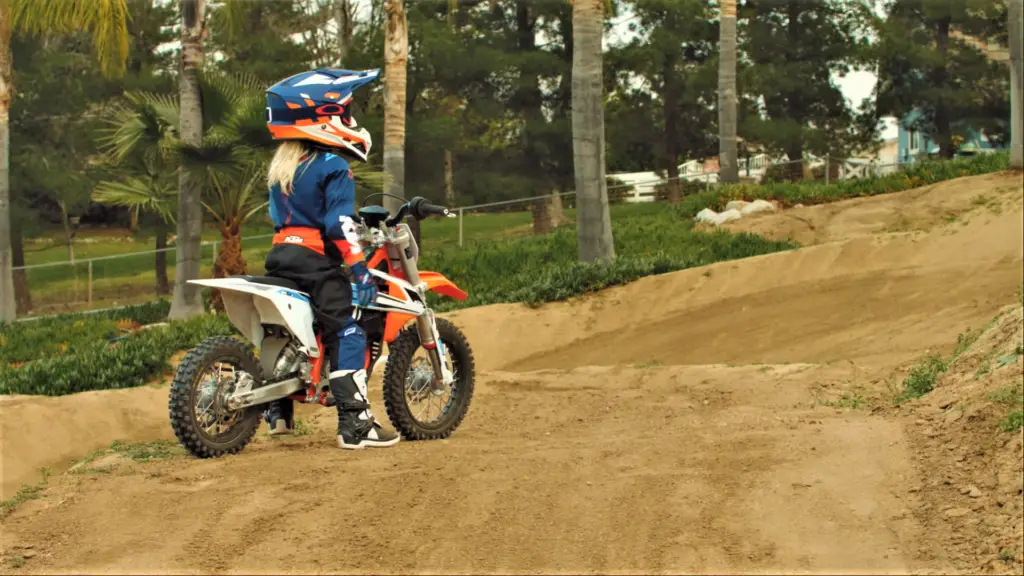 KTM-SX-E5-Kids-electric-motocross-dirt-bike-rear-view