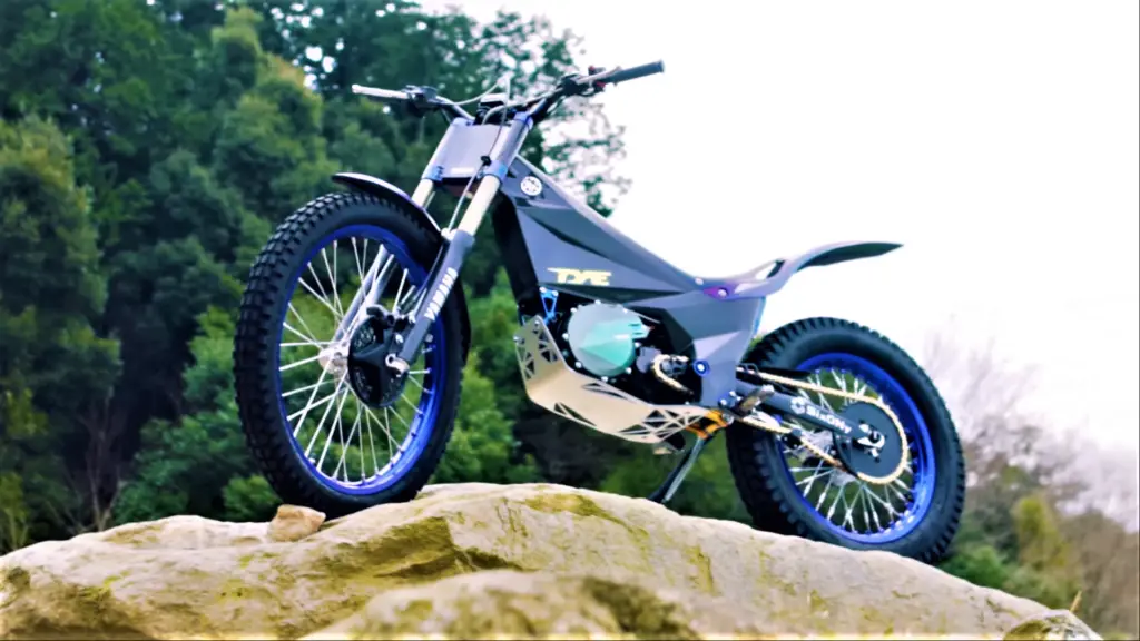 electric trials dirt bike