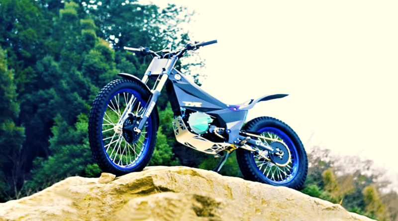 "Yamaha TY-E electric trials dirt bike"
