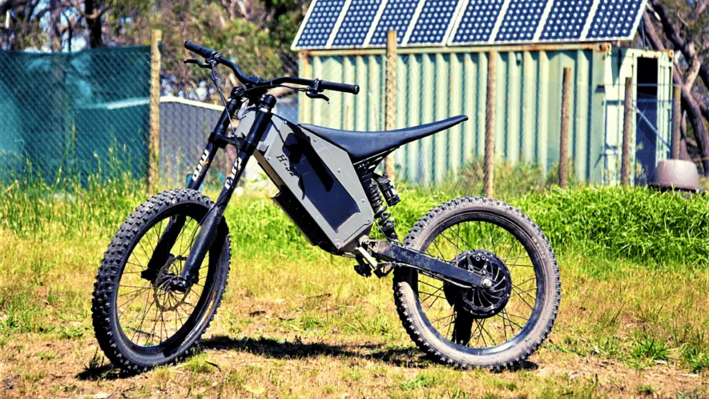 stealth solar bike