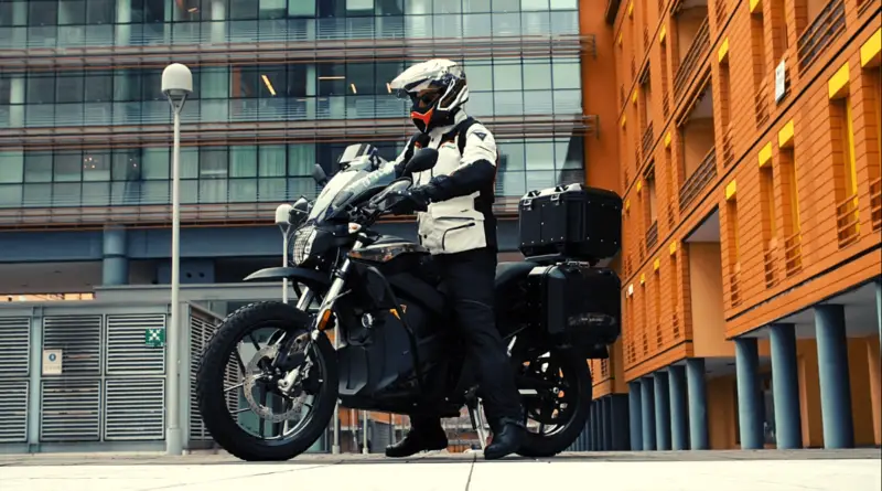 "Zero DSR/BF electric motorcycle"