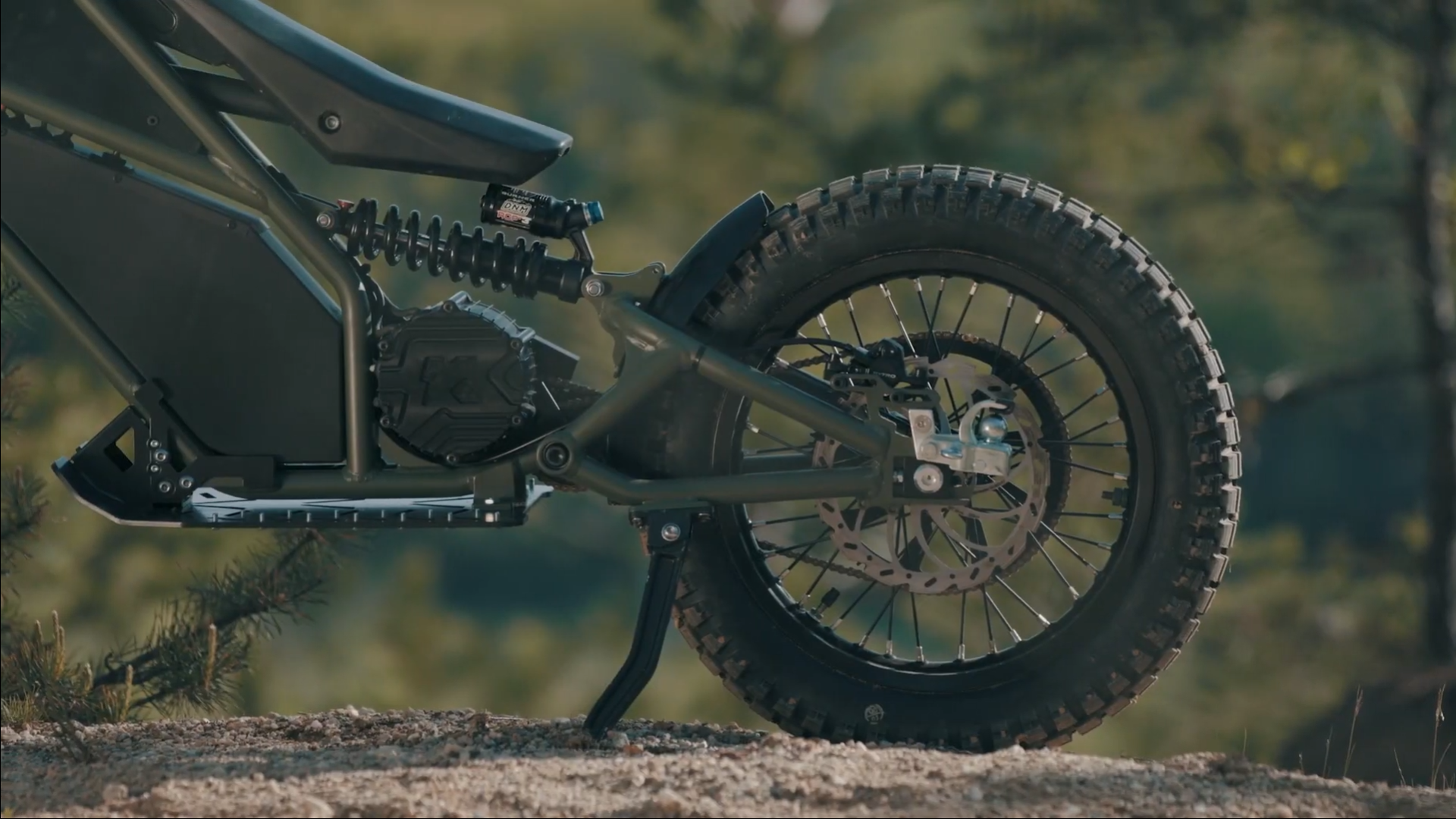 Kuberg-Ranger-Electric-Trials-Dirt-Bike-swingarm