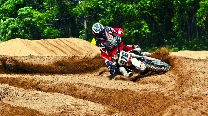 "how to build a dirt bike track"