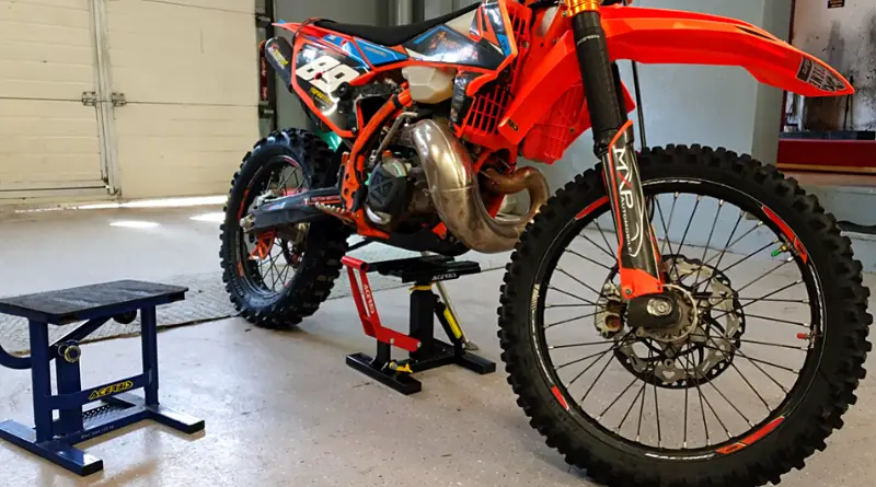 Comie Adjustable Motorcycle Racing Offroad Motocross Dirt Bike Steel Lift Jack Stand Maintenance 