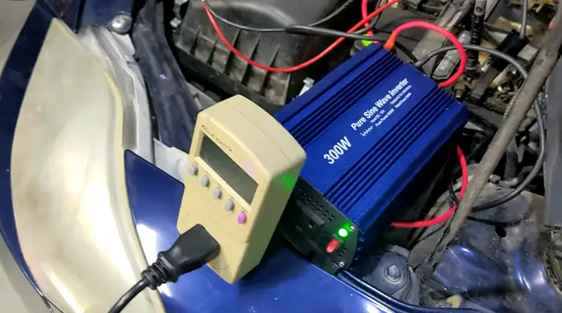 "charging e bike battery with inverter"