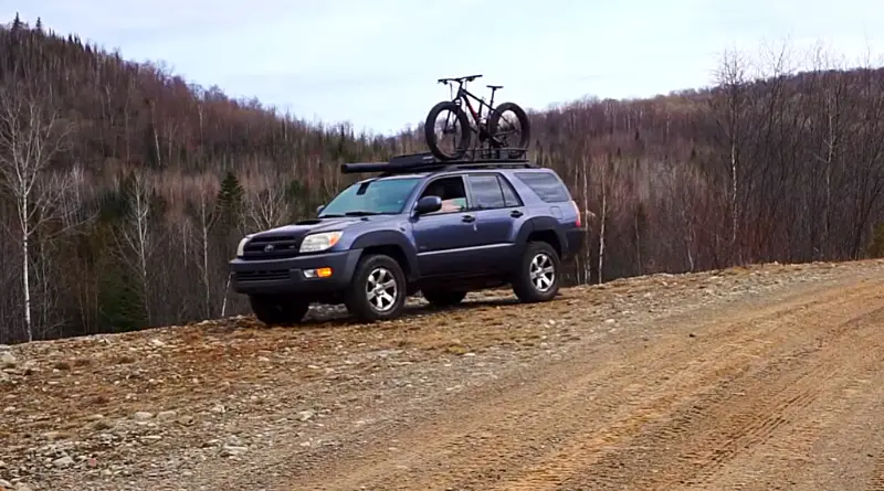 "Can you mount bike in roof basket"