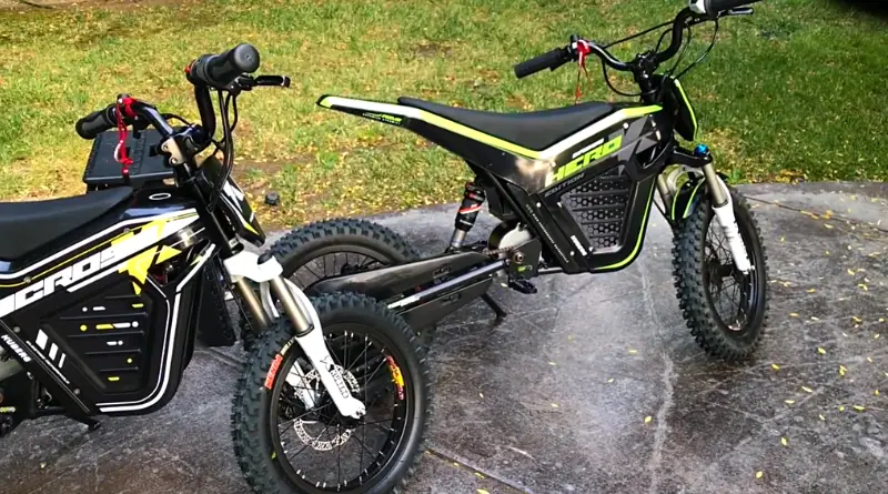 "electric dirt bikes that go 20 mph"