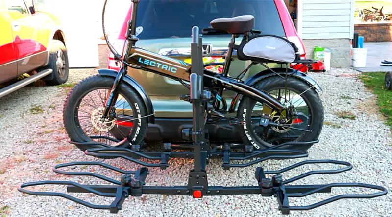 "best fat tire bike rack"