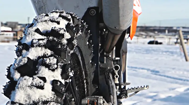 "dirt bike ice tires"