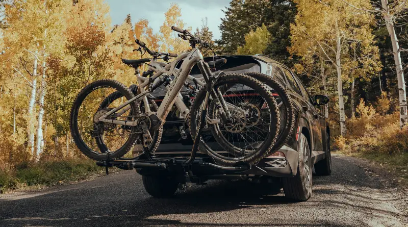 "bike rack for electric bikes with ramp"