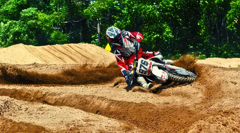 "how to build a dirt bike track"